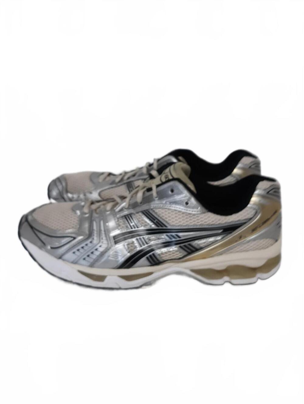 Asics Men Gel-Kayano 14 1203A537 Silver Gold Size 12 Width D - Picture 5 of 7